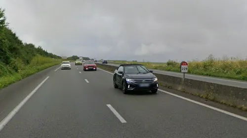 A16 : un double accident causé par la grêle au niveau de Dannes