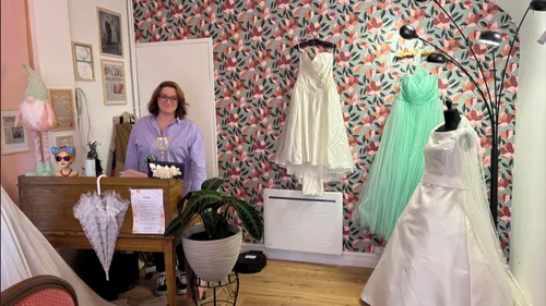 Boulogne : cette boutique change la façon d'acheter sa robe de mariée 