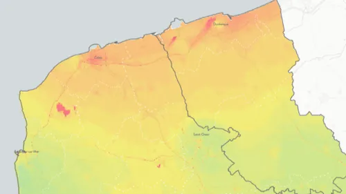 Nord-Pas-de-Calais : un ciel bleu ... mais pollué