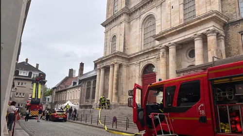 Boulogne-sur-Mer : un important dispositif de secours à la Basilique 