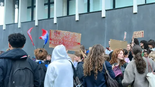 Mobilisation des lycéens : 53 personnes ont été interpellées ce...