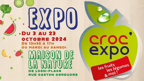 Croc'Expo du 3 au 23 octobre à Loon-Plage.