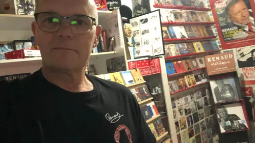 David Coppieters est fan du chanteur Renaud depuis 40 ans