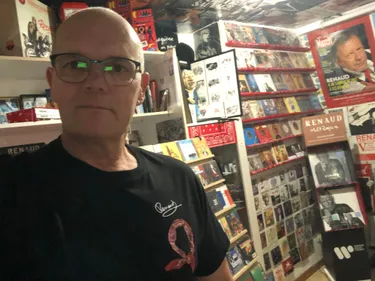 David Coppieters est fan du chanteur Renaud depuis 40 ans