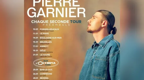 Boulogne: Pierre Garnier en concert à L'Embarcadère le 14 janvier...