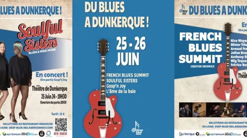 Du Blues à Dunkerque mardi 25 et mercredi 26 juin.