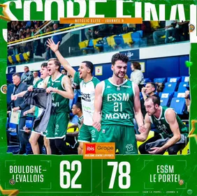 Basket : Cinq à la suite pour l'ESSM Le Portel