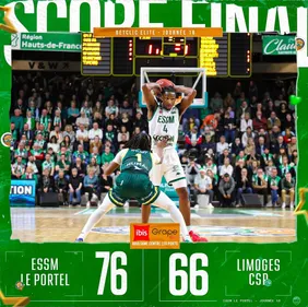 Basket : Le Portel termine 2023 par une belle victoire 