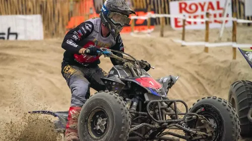 Enduropale du Touquet : Randy Naveaux quatre à la suite au Quaduro