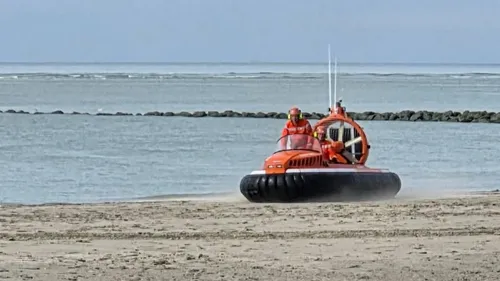 Berck : des personnes isolées par la marée secourues