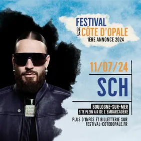 Le rappeur SCH annoncé au festival de la Côte d'Opale