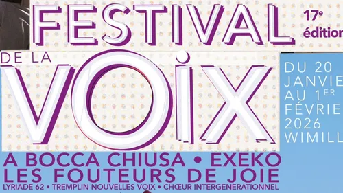 Wimille : 17ème Festival de la Voix à Wimille du 20 janvier au 1er...