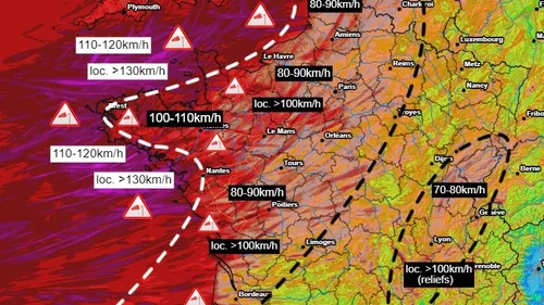 Tempête Géraldine : une fin d'année dans le vent et la pluie