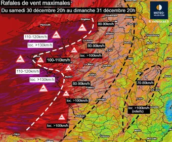 Tempête Géraldine : une fin d'année dans le vent et la pluie