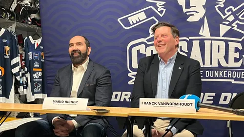 Dunkerque : objectif Ligue Magnus pour Mario Richer, le nouvel...