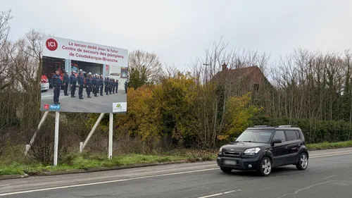 Coudekerque-Branche : la construction d'une nouvelle caserne de...