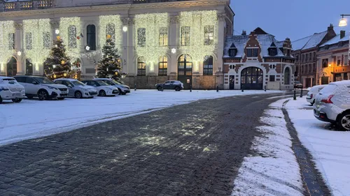 Aire-sur-la-Lys : une opération spéciale pour la neige et le givre
