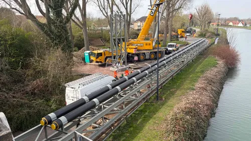 Arques : l'extension du réseau de chaleur de la CAPSO a franchi le...