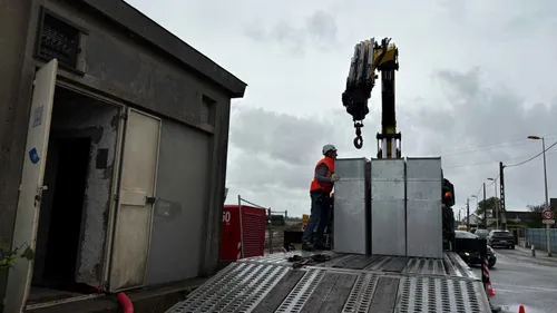 Calais - Enedis renouvelle ses postes de distribution sur toute la...