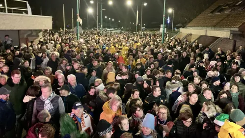 Gravelines : un millier de personnes devant Sportica pour un...
