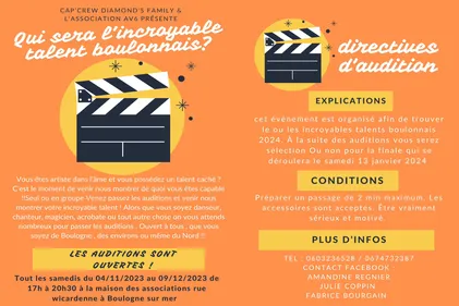 Concours l'Incroyable Talent Boulonnais