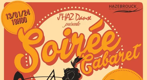 Soirée Cabaret avec l'association J'Haz Danse à Hazebrouck 