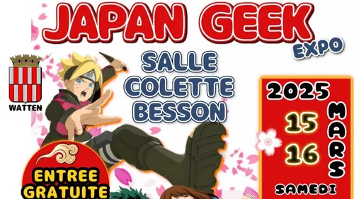 Japan Geek ce week-end à Watten