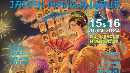 Japan Manga Wave ce week-end au Kursaal de Dunkerque