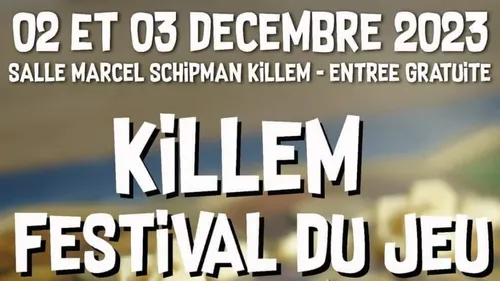 Le Festival du Jeu ce week-end à Killem