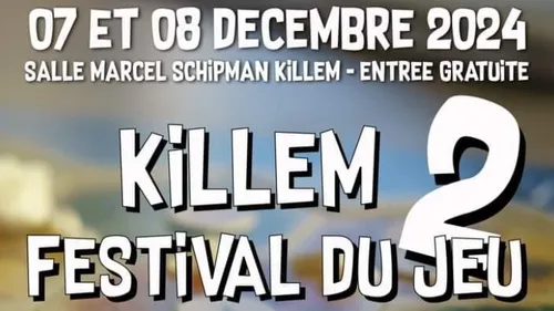 Festival du Jeu ce week-end à Killem