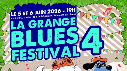 Vieille-Eglise : La Grange Blues Festival #4 les 5 et 6 juin