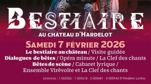 Condette : Le Bestiaire au Château d'Hardelot ce samedi après-midi