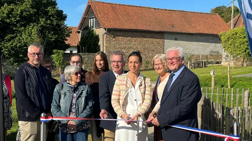 Un nouvel espace naturel à Lumbres sur le site de l'ancienne piscine
