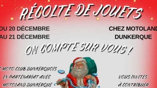 Dunkerque : Le Moto Club Dunkerquois se mobilise dimanche 21 décembre