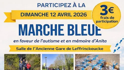 Leffrinckoucke : 4ème Marche Bleue pour l'autisme ce dimanche matin