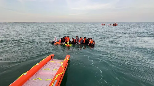 82 personnes exilées assistées au large de Dunkerque