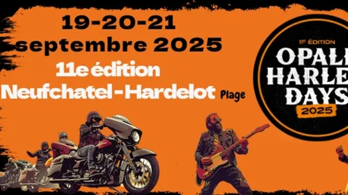 Neufchâtel-Hardelot : L'Opale Harley Days commence ce vendredi
