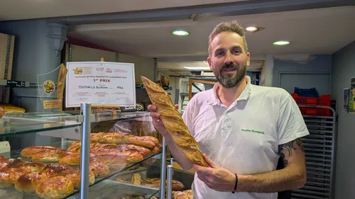 Un boulanger de Cassel remporte le prix de la meilleure baguette...
