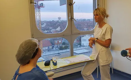 L’Hôpital de Dunkerque développe la technique du patient debout