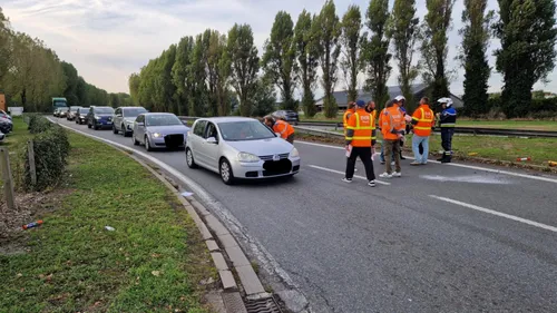 Les agents de la DIR prennent des risques sur le bord des routes