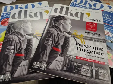 Le calendrier des pompiers de Dunkerque se transforme en magazine...