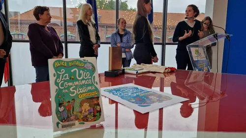 Coudekerque-Branche : encore un bel échange entre enfants et...