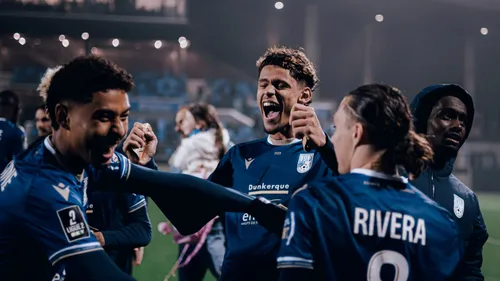 Foot : Dunkerque exceptionnel, barragiste… et gourmand