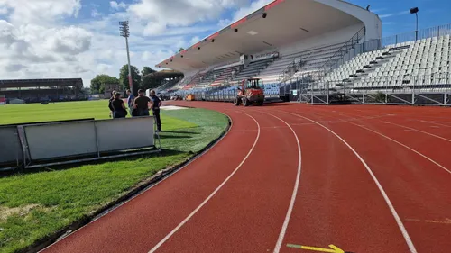 Boulogne : une piste d’athlétisme toute neuve au stade de la...