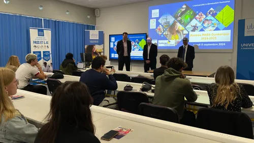 Dunkerque : les futures blouses blanches ont fait leur première...