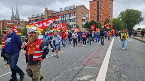 Manifestation à Dunkerque : de la colère, mais aussi de l'inquiétude