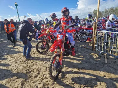 Moto : Cyril Genot plus fort que la pluie, le vent, le froid,...