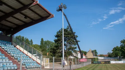 Le Stade des Huttes à Gravelines se modernise