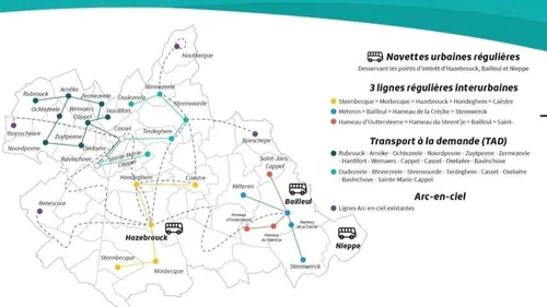 Cœur de Flandre : lancement du réseau de transport Hop Bus le 30 juin