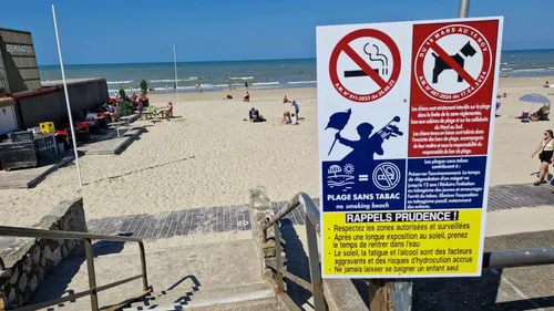 Et si les plages du Dunkerquois devenaient non-fumeur ? Les...